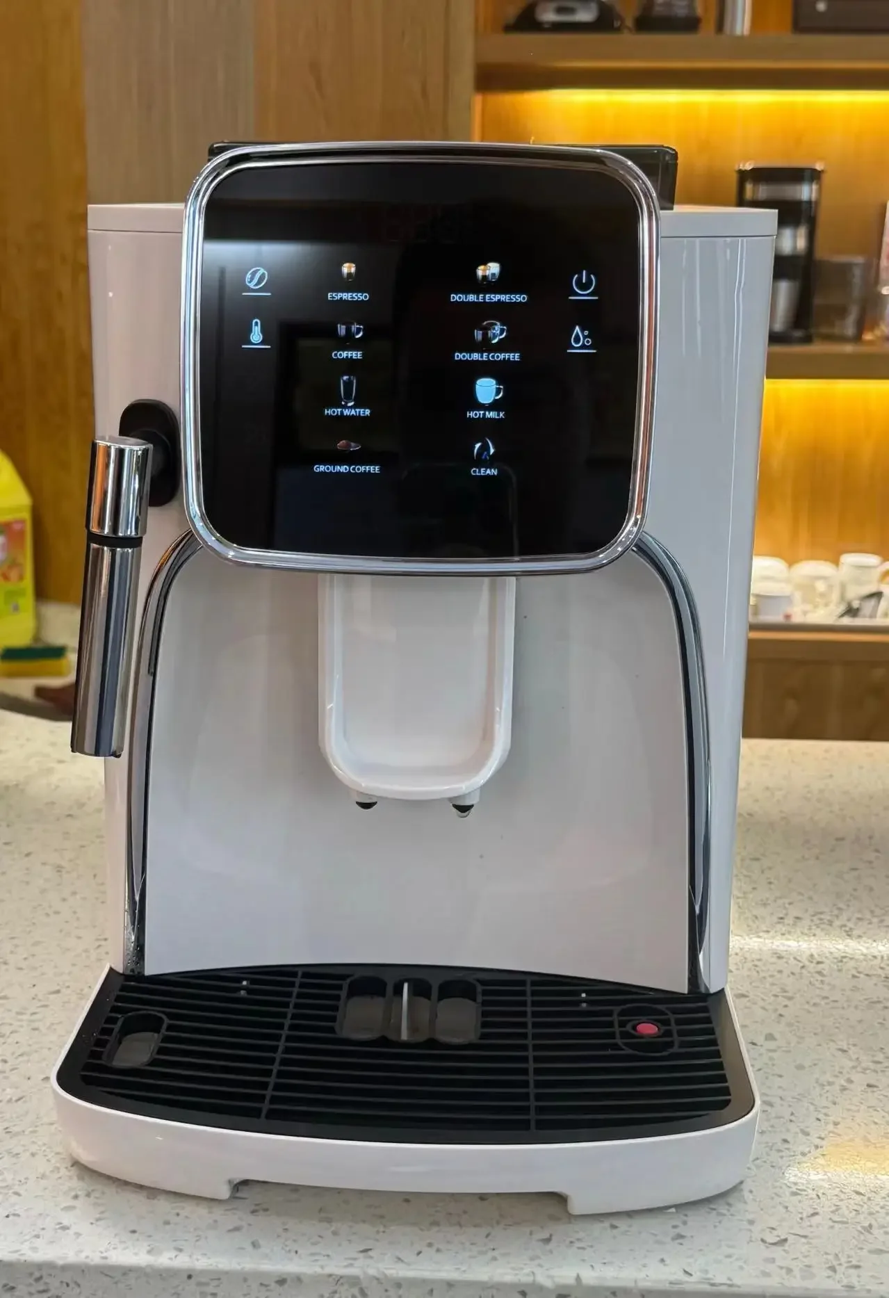 19 Bar Professional Home Automatic 4 in 1 Cafetera Cappuccino Commercial Coffee Maker Espresso Machine with Grinder
