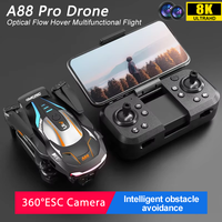 New A88 Remote Control Drone Professional 8K HD Dual Camera GPS Brushless Obstacle Avoidance Remote Control Plane Boy Gift Toys
