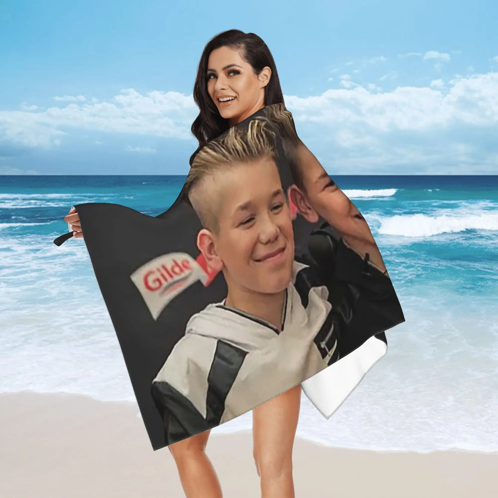 Marcus And Martinus Sweden Norway Eurovision Beach Towel Soft Microfiber Quick Dry Absorbent Quick Towels For Bath