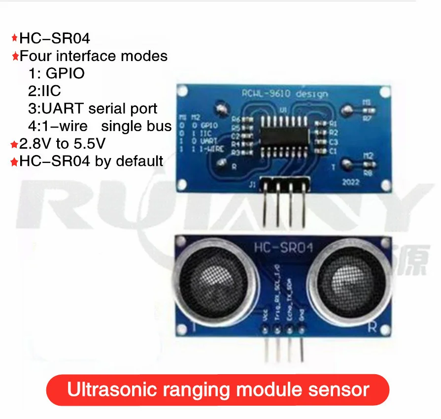 Hc-sr04 ultrasonic ranging module sensor support new and old versions of HC US KS series modules single-chip