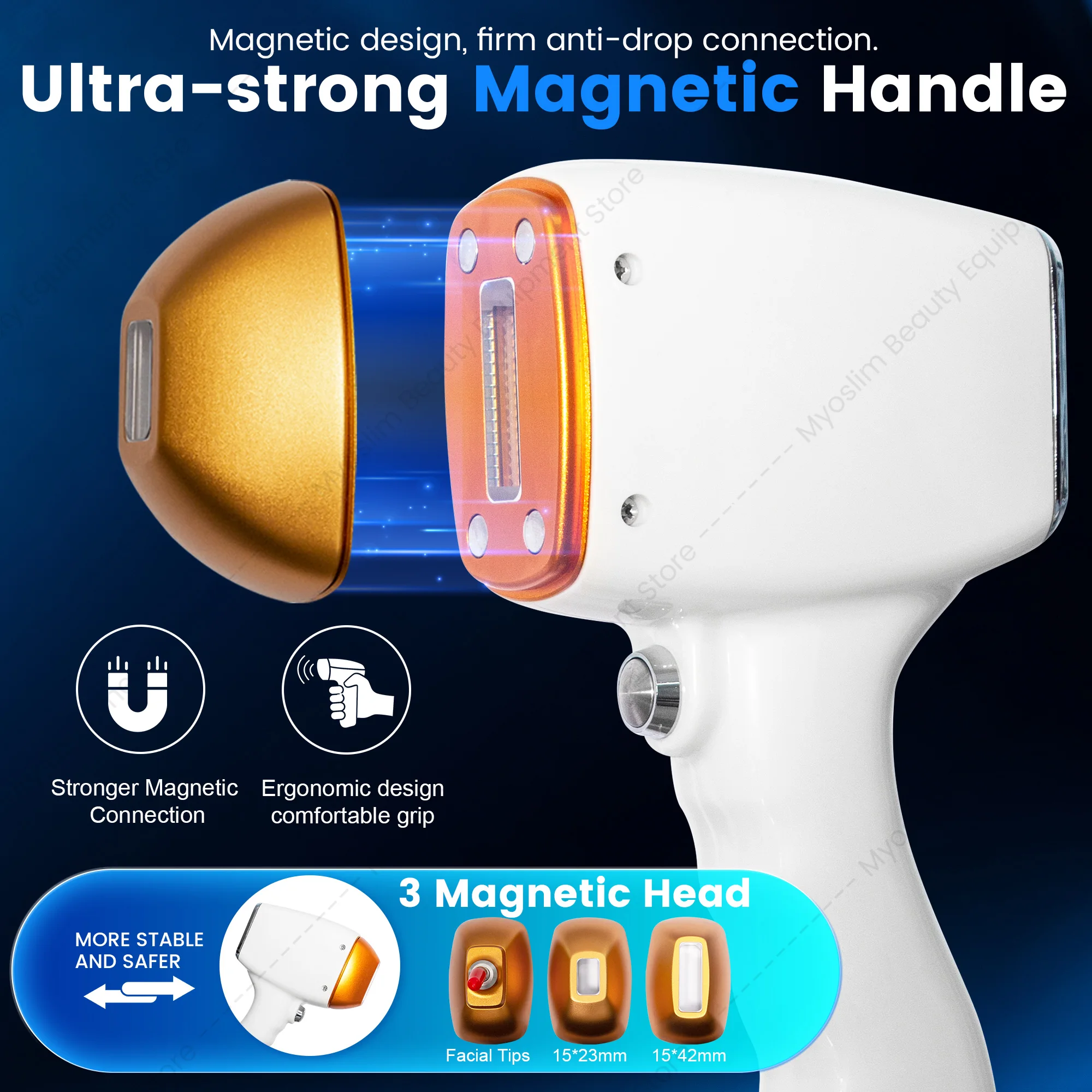 Professional 2 in 1 Hair Removal Machine for Salon And Spa Permanent Hair Reduction Beauty Equipment with Cooling System image 6