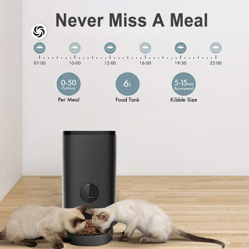 Wholesale New Style Smart Wifi Pet Dog Automatic Silicone Pet Food Feeder Animal Feeders Slow Pet Bowl Feeder