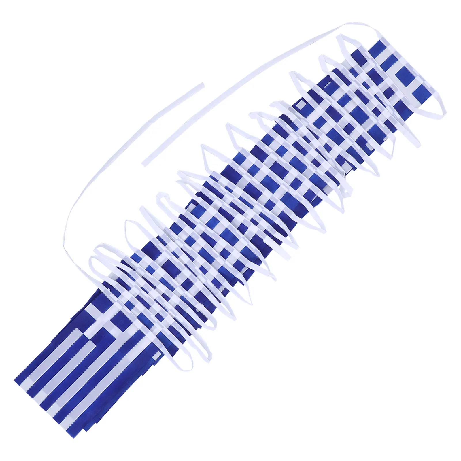 

Square Fan Flag Greece Sports Events Banner Polyester Fabric Fade-Resistant Long-Lasting Convenient Hanging Design