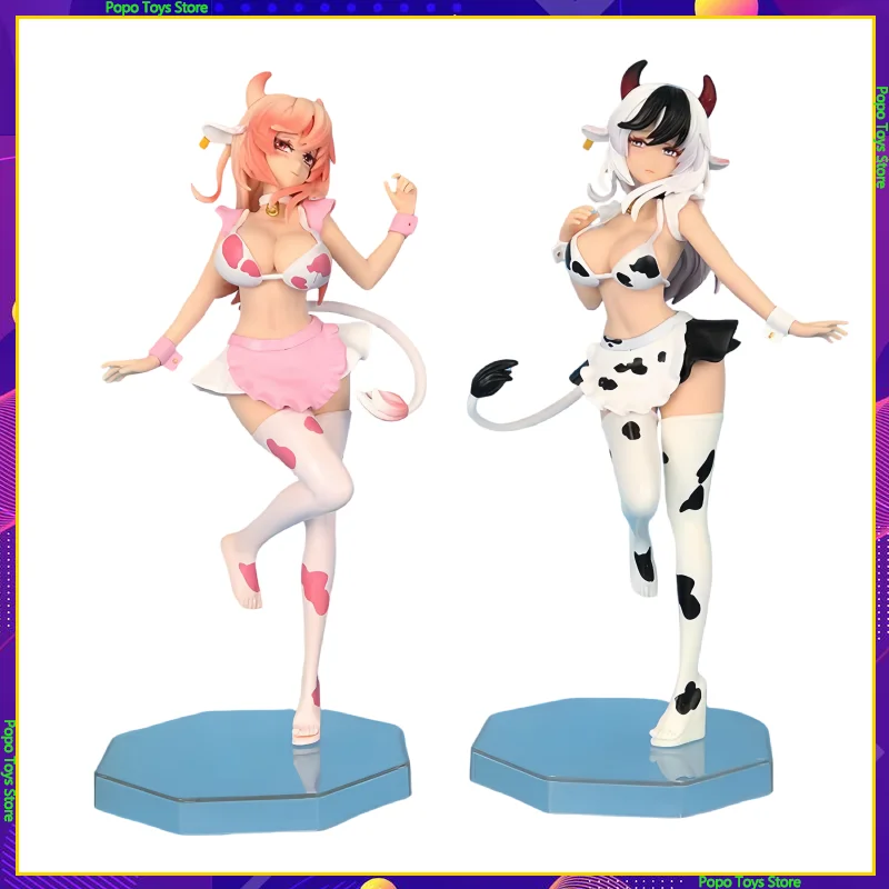 

В наличии новый продукт, черно-белая пастушка с сексуальной униформой девушки, 2d красивая фигурка горничной, автомобильный чехол, украшения