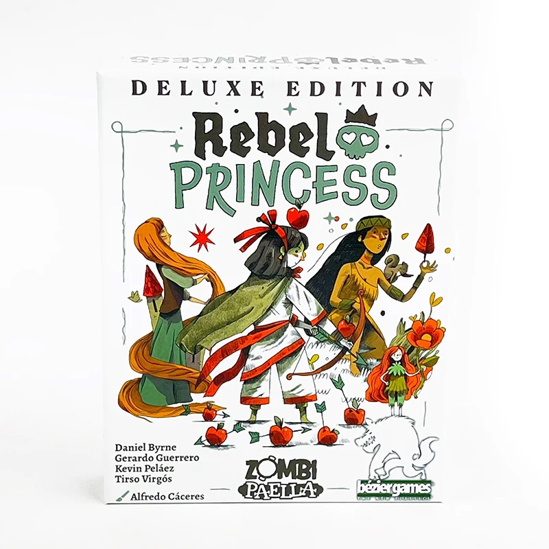 【セール中】Rebel Princess Deluxe Edition 高速戦略ボード カード ゲーム、家族の楽しみとエキサイティングなゲームの夜に最適