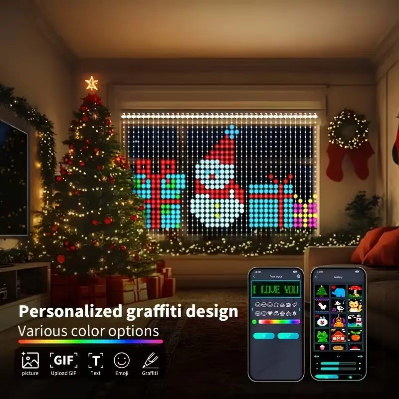 usb-bluetooth-app-controlled-rgb-color-changing-curtain-fairy-string-lights-diy-custom-lighting-effects-with-music-beat