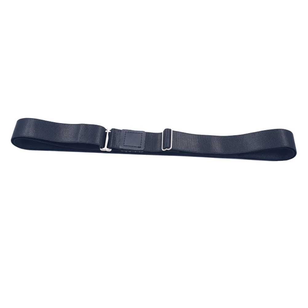 Ceinture de maintien de chemise réglable pour homme et femme, sous-vêtement noir, verrouillage de chemise, 4,3 ked in-25cm