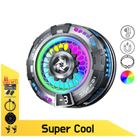 2025 SL19 Portable Semiconductor Cooling Fan, Gaming Cooler with Cool RGB Light for iPhone/Sumsung/XIAOMI/OPPO/VIVO