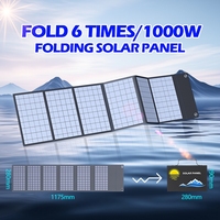 600W 1000W 18V  Portable Solar Panel Charger 12V  USB DC Camping Foldable Panels For Moblie Phone Laptop Charge Power Station