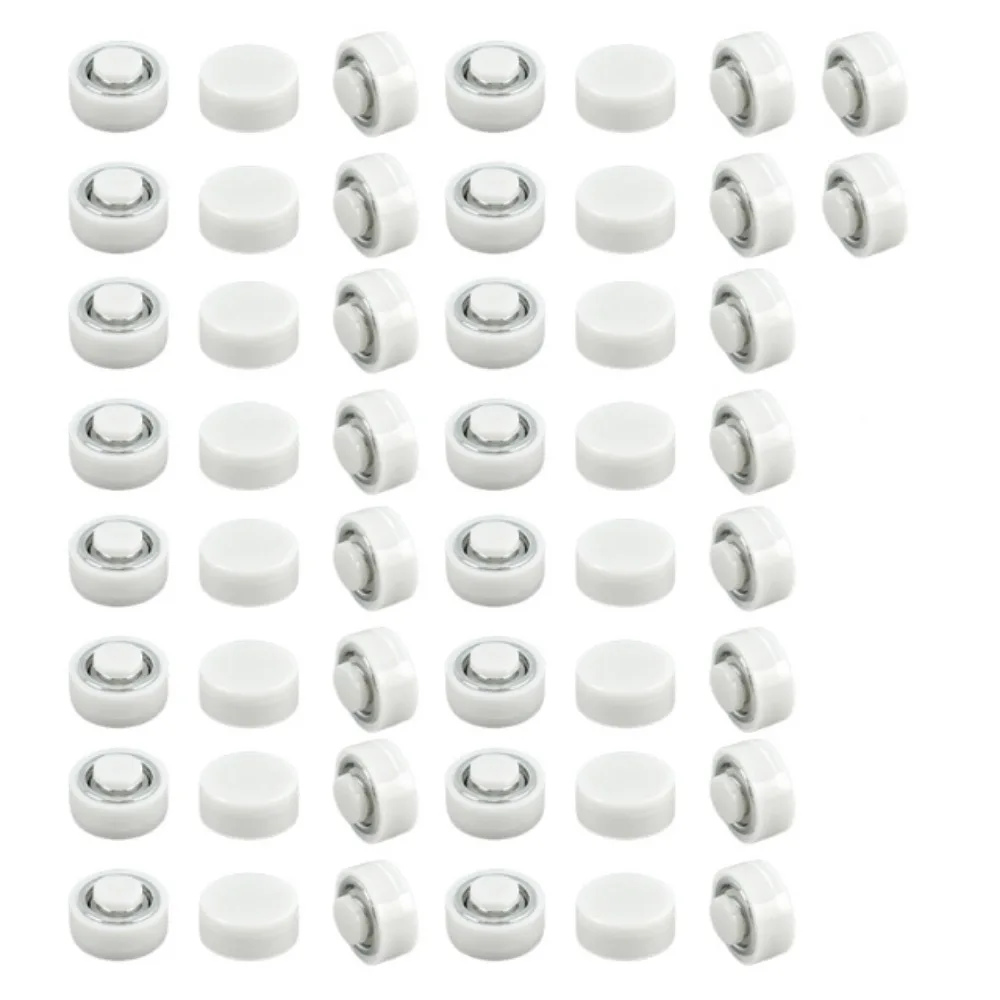 50Pcs 360°Rotation Mini Rotating Bearings Smooth Spin High Precision Spinner Mechanism 3 Size Mini DIY Rotating Base