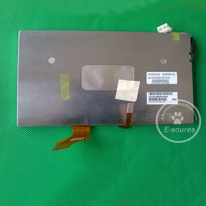 7 inch C070FW03 V0 LCD display with touch screen panel for Car GPS/DVD