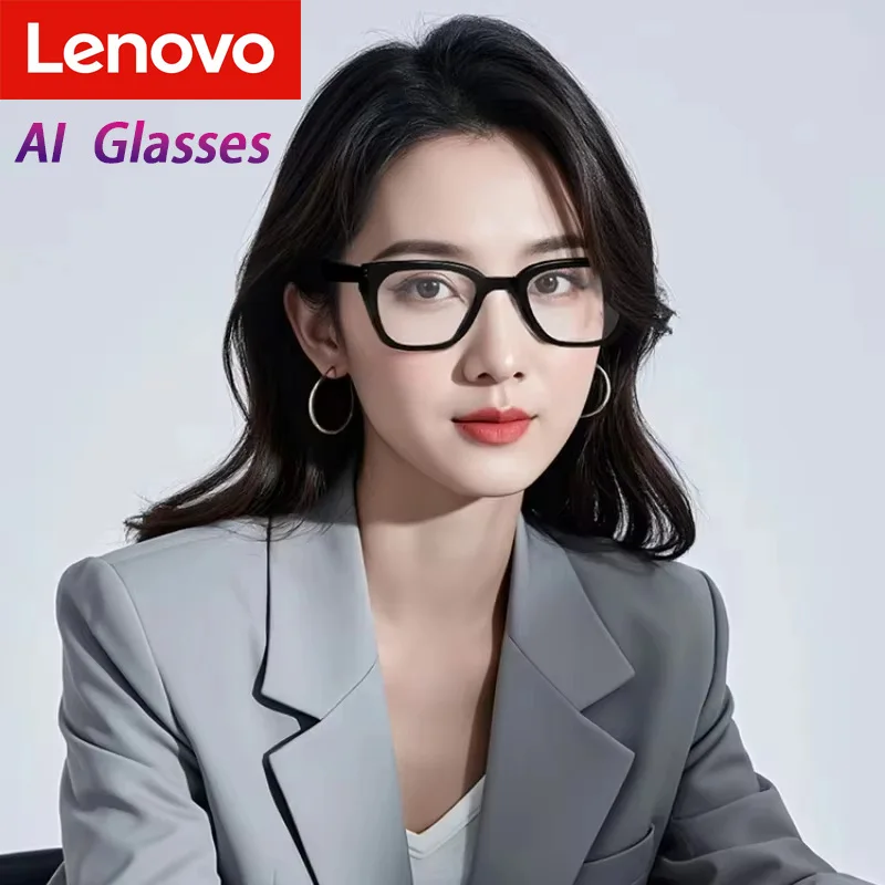 

Lenovo 8K AI HD Стрельба Смарт-очки Многофункциональная камера Bluetooth Вызов Музыка VoicePlayer Переход фотохромные HD-очки