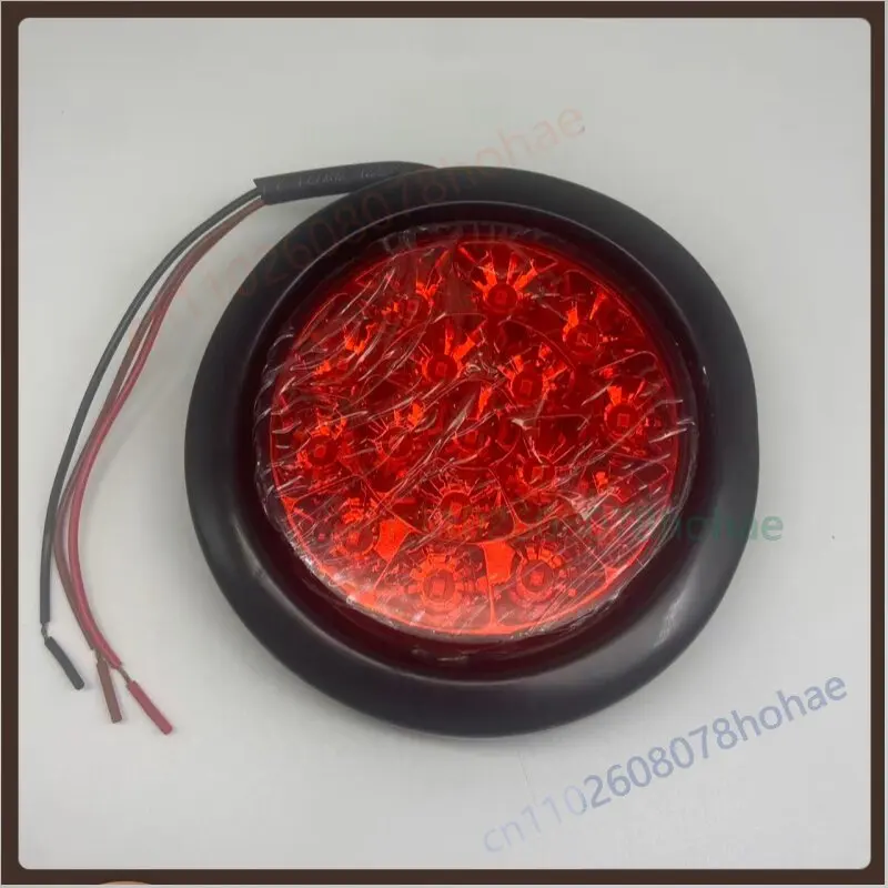 For Shiliduo Single Round LED Tail Light Core 24V CIMC Trailer Brake Turn Reverse Lamp Electrical Parts