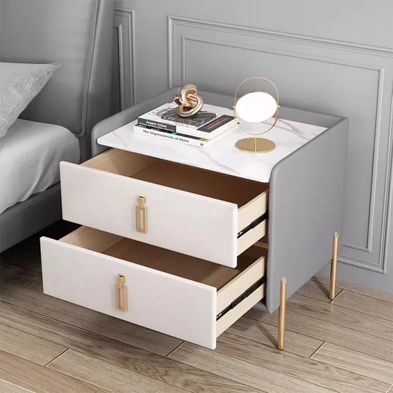 Multifungsi Nordic Sederhana Orisinalitas Berkualitas Tinggi Elegan Modern Nightstand Nyaman Meuble Chambre Furnitur Kamar Tidur