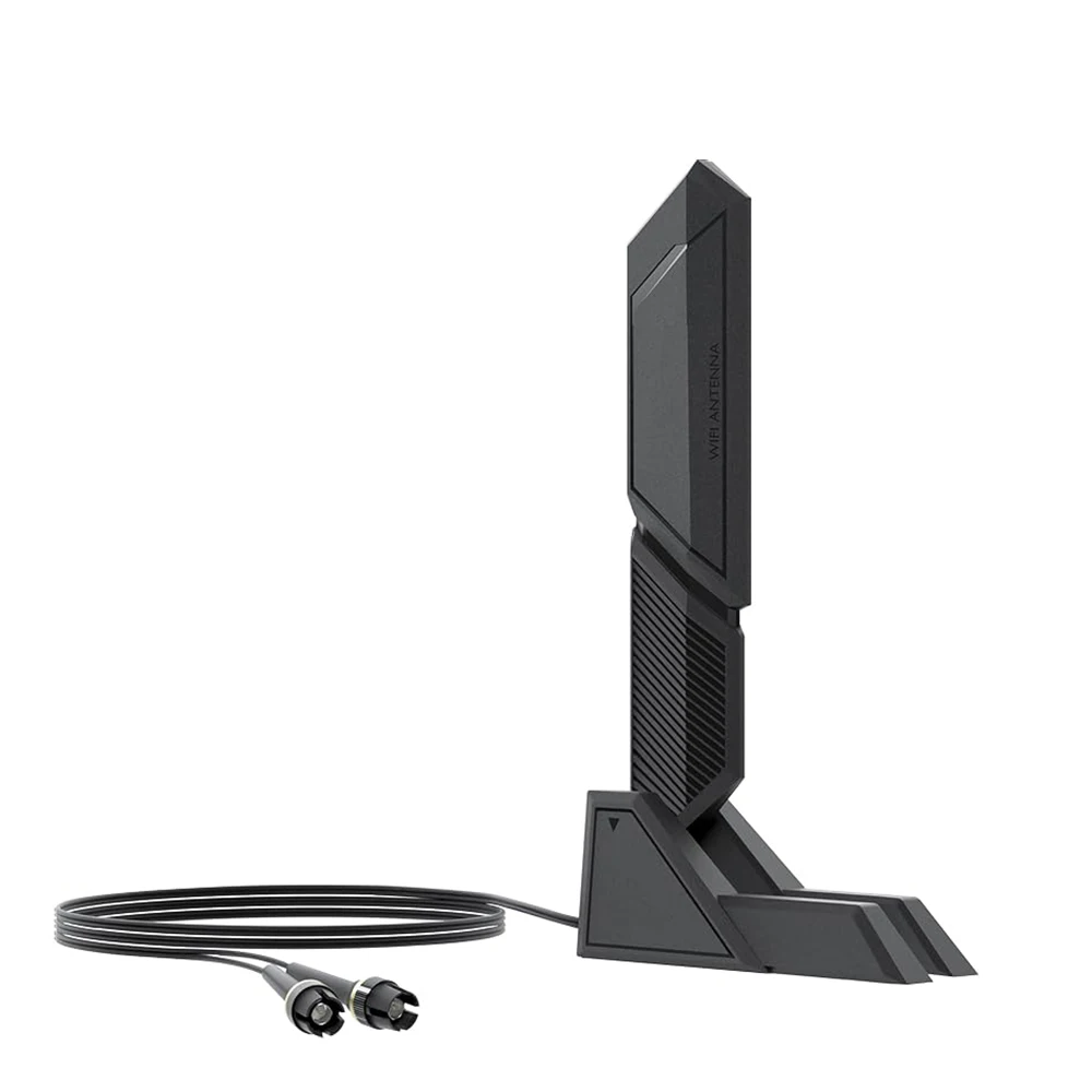 Antena WIFI 7 de Doble Banda 2.4G 5G 6G con Base Magnética WIFI 6E para Placa Base ASUS ROG Strix Z790 X890 Z890 B850 para Juegos de PC de Escritorio