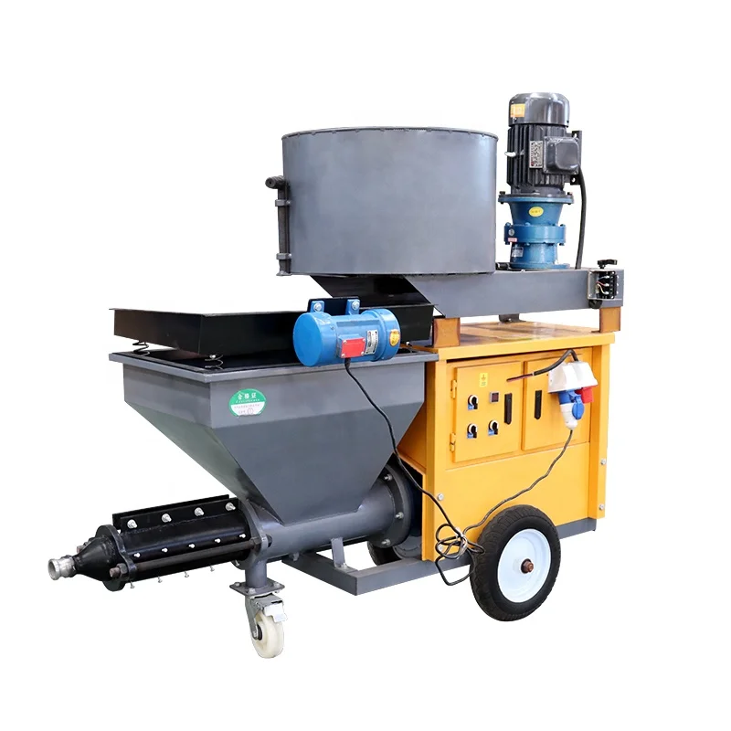 

Factory Supply Cement Mortars Spraying Machine Electric Power Small Mortar Sprayer For Exporting