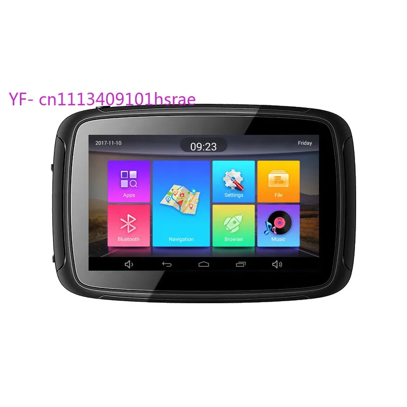 

5 Inch IP67 Waterproof Portable GPS Navigator, Android Car Motorcycle Smart Navigation with Map