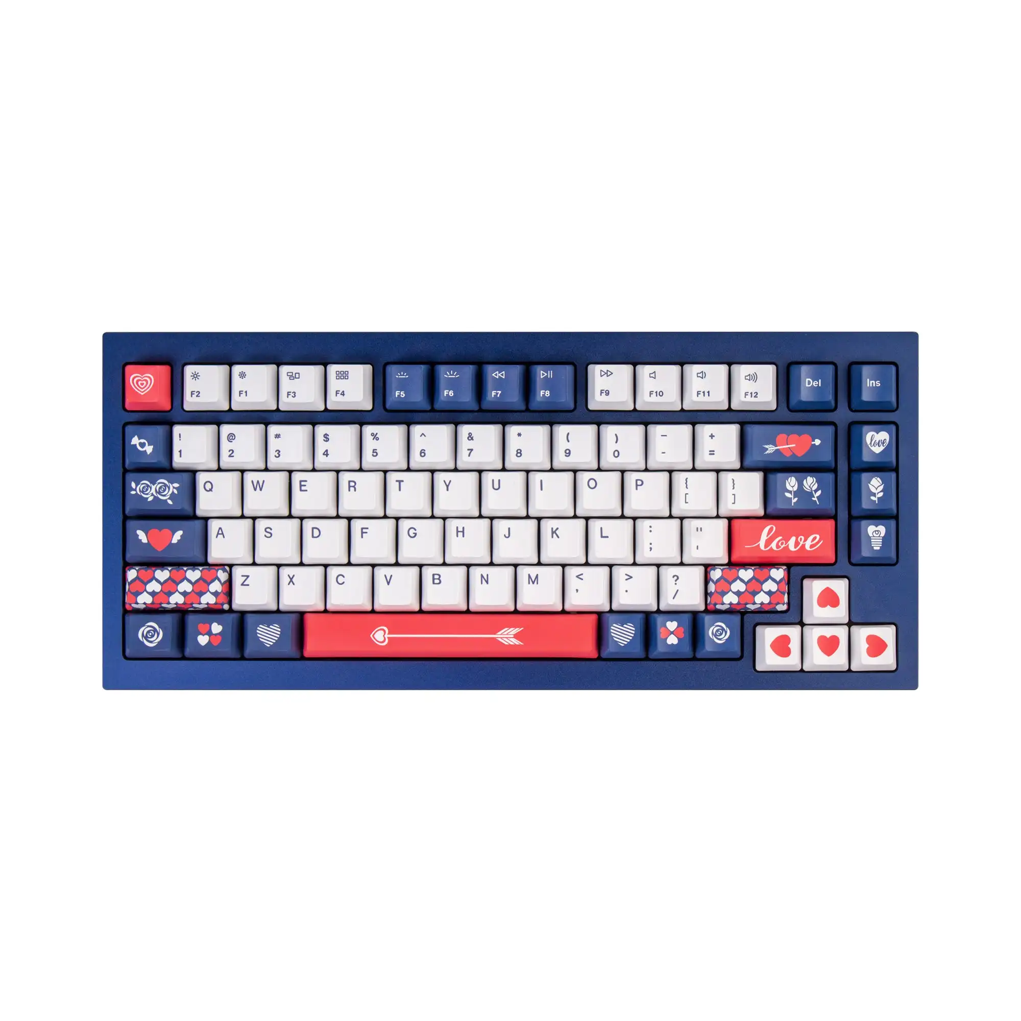 Imagem -02 - Oem Pbt Keycap Conjunto para Teclado Mecânico Personalizado Dye-sub Amor