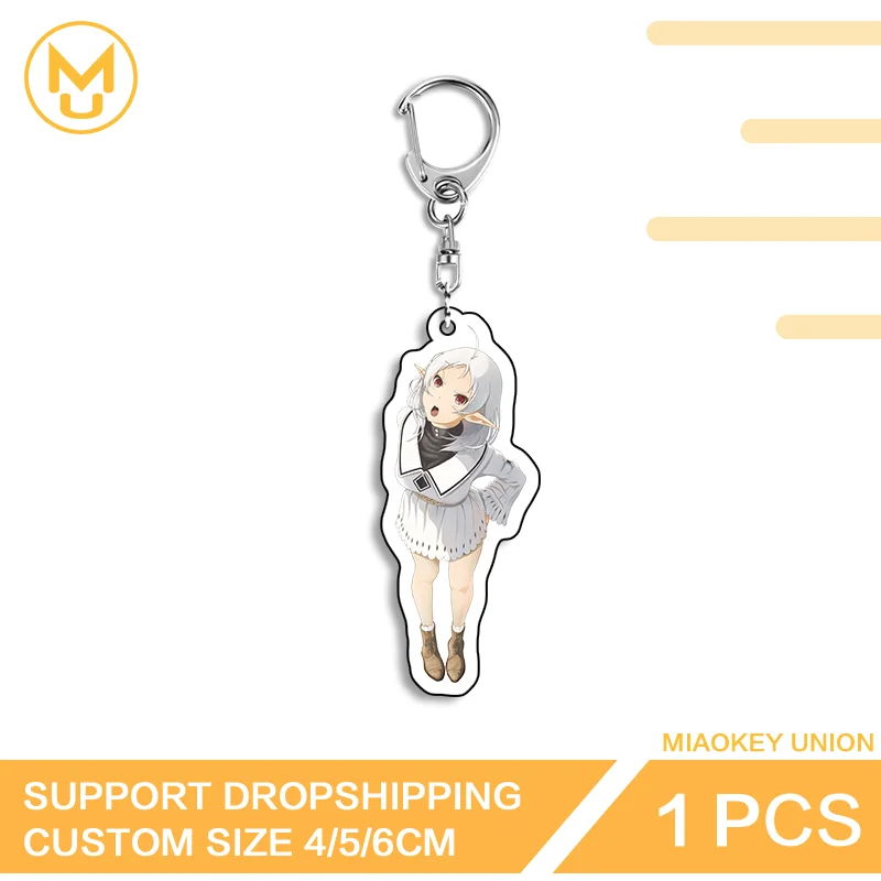 Kawaii Sylphiette Greyrat Artistic Acrylic Key Chains Shockproof Hot Selling Eye Catching Props Cool Backpack DIY Decoration