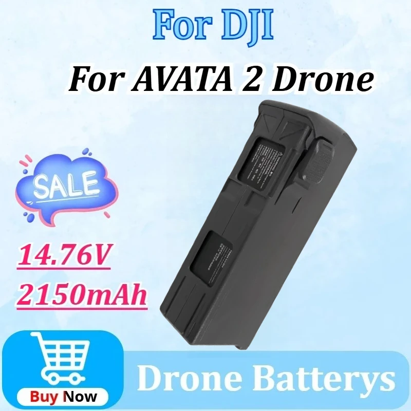 

Аккумулятор Avata 2 14.76V 2150mAh для дрона DJI AVATA 2: Долговечность, стабильное напряжение, аксессуары для дронов