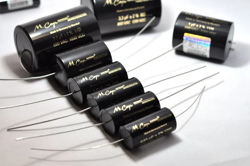 

1pcs German original Mundorf MCAP SUPREME SILVER/GOLD/OIL CLASSIC 0.01-10uf Frequency divider immersed capacitors free shipping