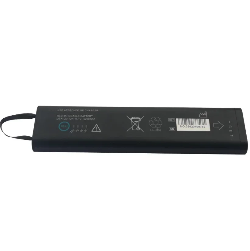 11.1V 5200mAh LI-ION Battery Replacement For GE B20I B30I B40I SM201-6 F-FM-01