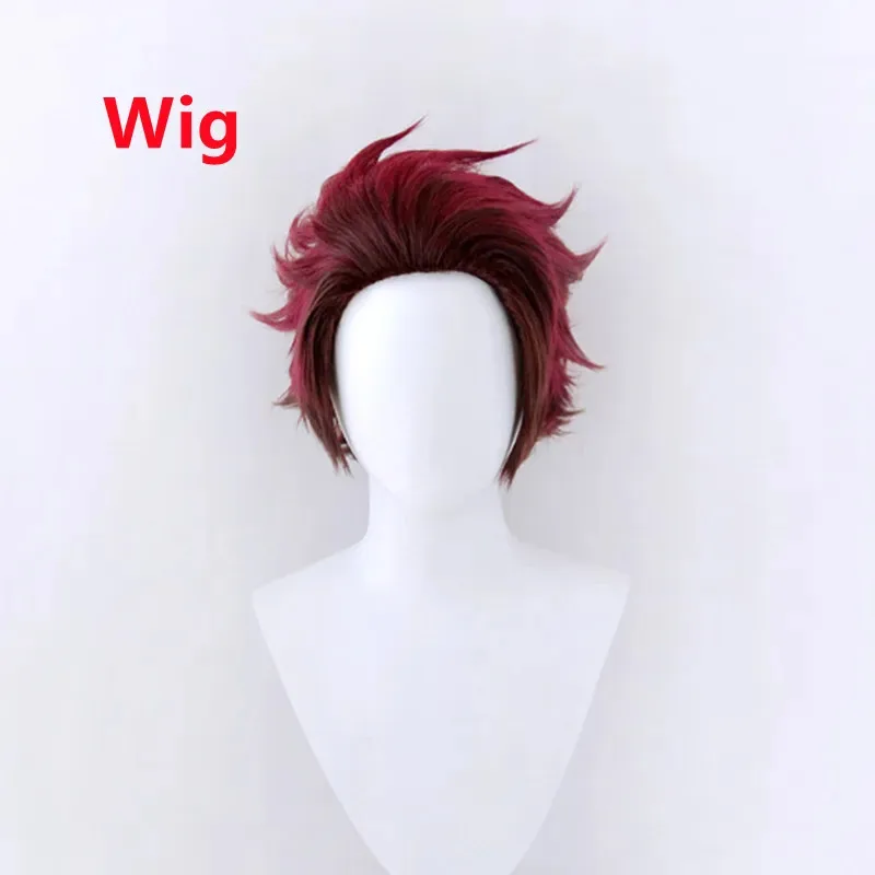 어린이와 성인을위한 애니메이션 악마 슬레이어 의상, Kamado Tanjirou 의상, Kimetsu No Yaiba, 기모노, 할로윈 파티 의류