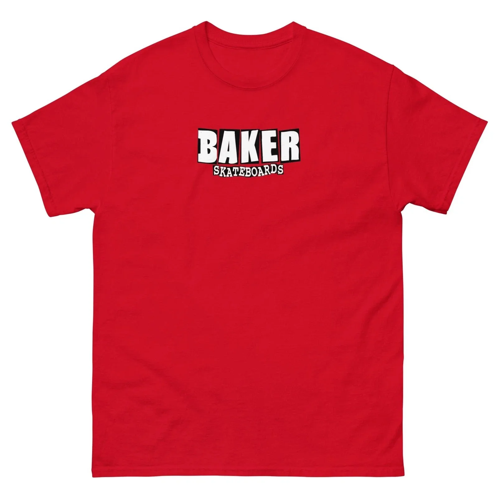 2026 Bak Skateboards Er Grafik-Baumwoll-T-Shirt Unisex Sommer Kurzarm Mode Marken-T-Shirt Luxus Casual Vintage Tees – Detail 3