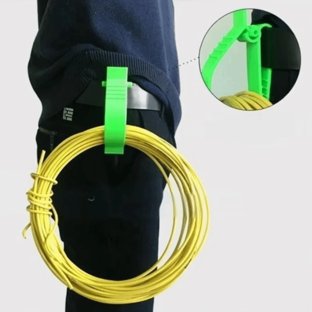 New POM Safety Helmet Clamp Adjustable Strap Ratchet Lock Earmuffs Clamp D Ring Lightweight Labor Protection Clamp Worksite Gear