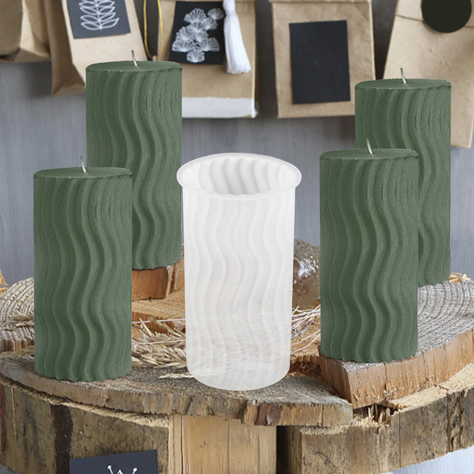 

Mold Stereoscopic Decorative Scented Diy Making Reusable Silicone Resin Crafts Unique Gift Home Soap Manual Molds