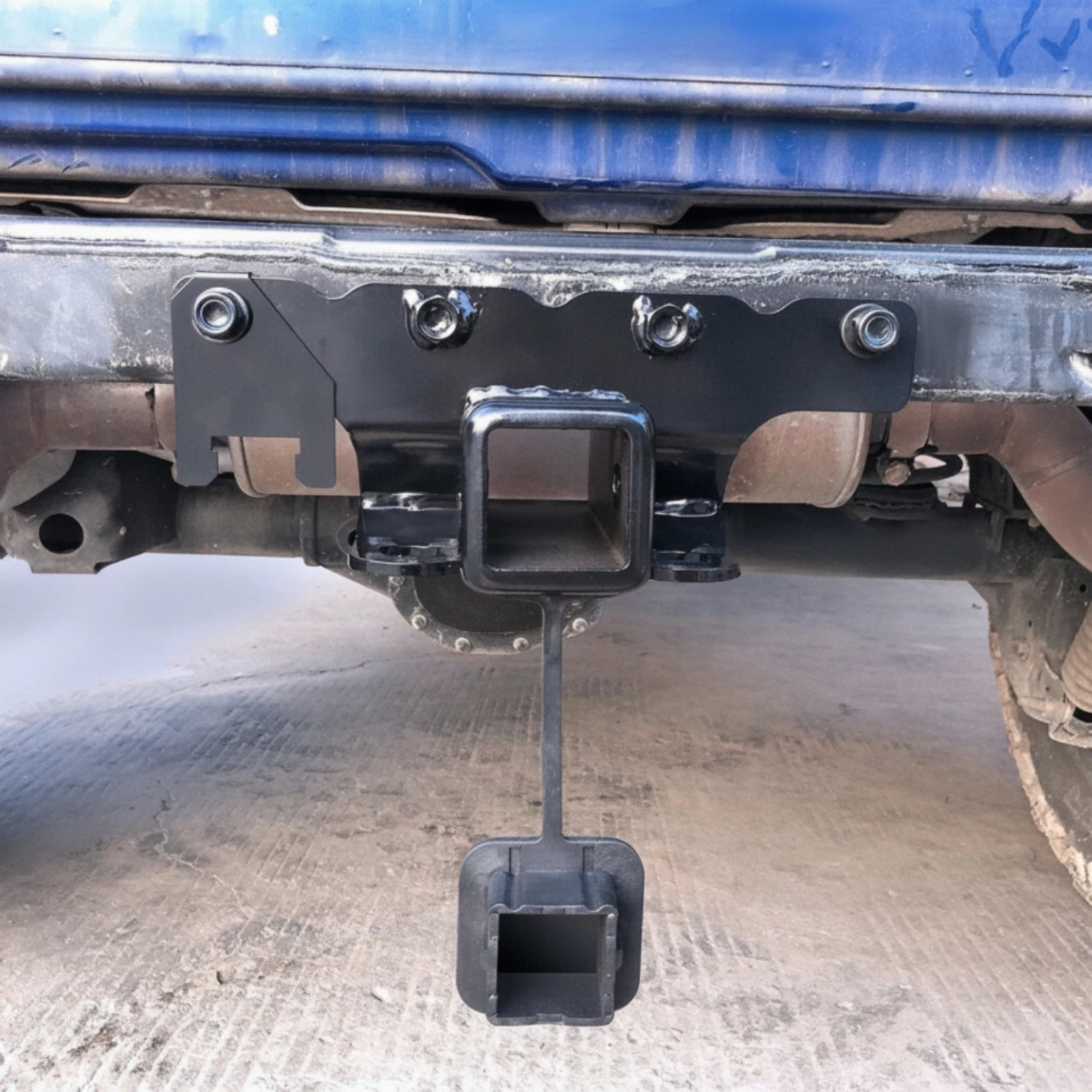 Off-roading 2 Inch Hitch Receiver Adapter Hardware Heavy Duty Utility Flat Plate for SUV JLU 2018 2021