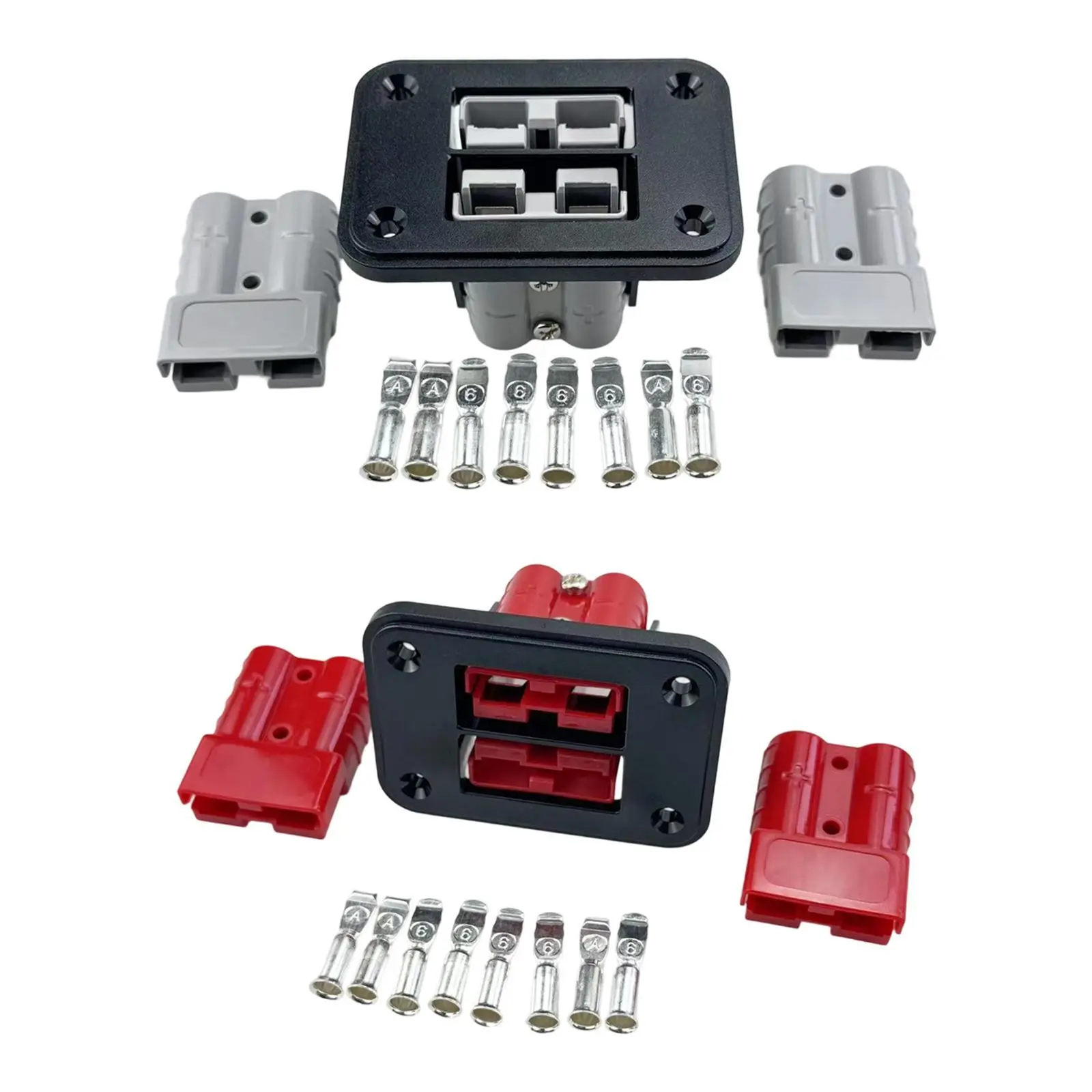 Unterputz-Einbauplatte, 50 A, Stecker, Montageplatte, Wohnwagen, 13-poliger Stecker für Schiffe, Yachten und Busse