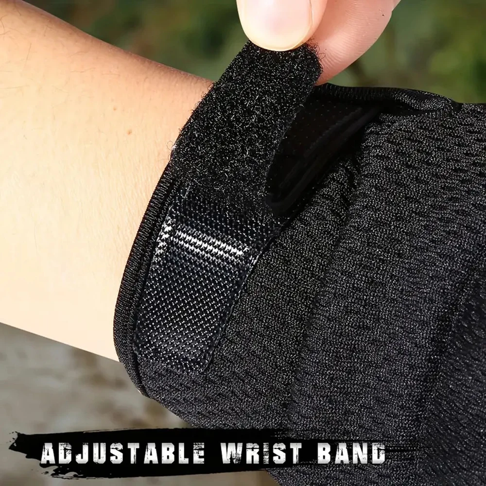 Taktische Touchscreen-Vollfingerhandschuhe für Herren, kompatibel mit Kampfschießen, Jagd, Outdoor-Sport, Arbeit, Fäustlinge – Detail 4