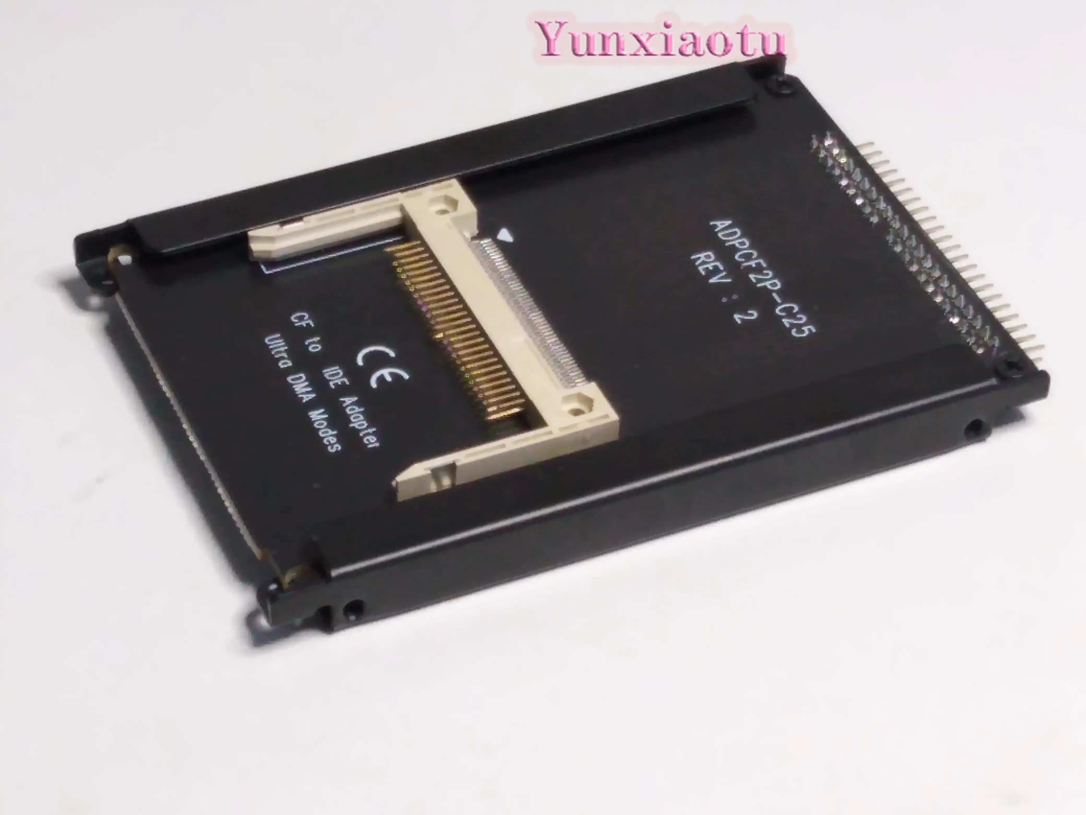 Dual CF To IDE Hard Disk Adapter Card 2 CF Card To 2.5 Inch 44-pin IDE Replacement Hard Disk, Bracket Model