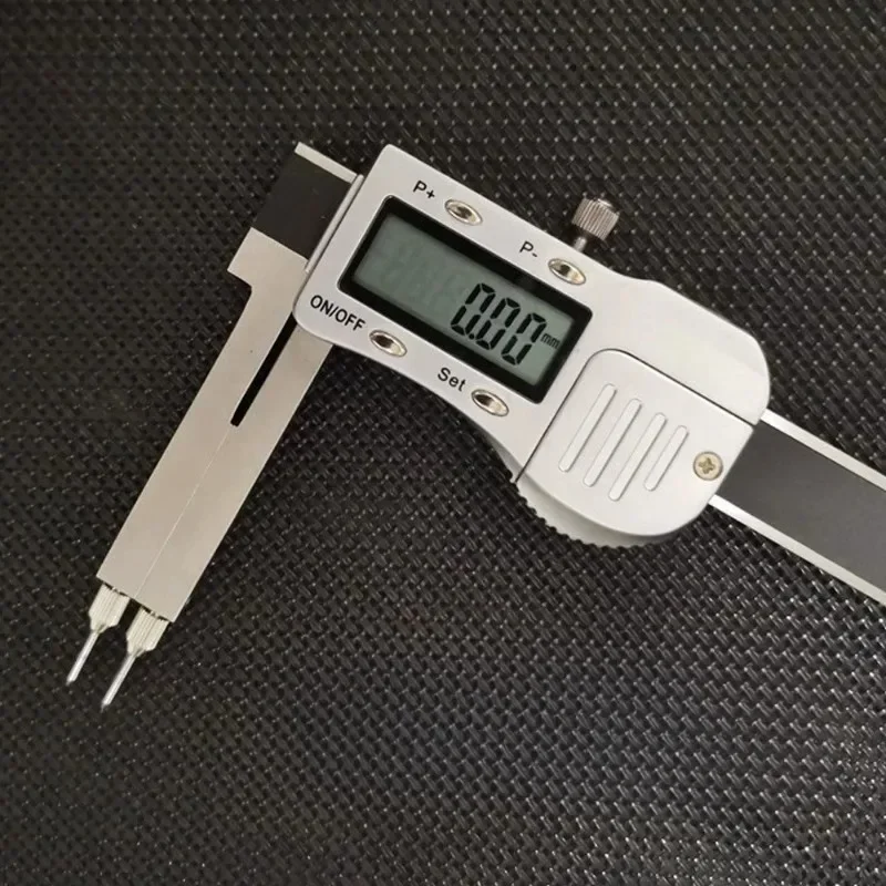High Precision Digital Tube Wall Thickness Gauge with Interchangeable Probes Stainless Steel for Special Caliber