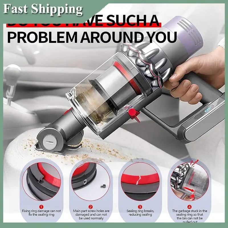 

Dust Bin Bucket Top Fixed Sealing Ring Replacement For Dyson V11 V15 SV14 SV15 SV22 Dirt Cup Parts Vacuum Cleaner Replacement