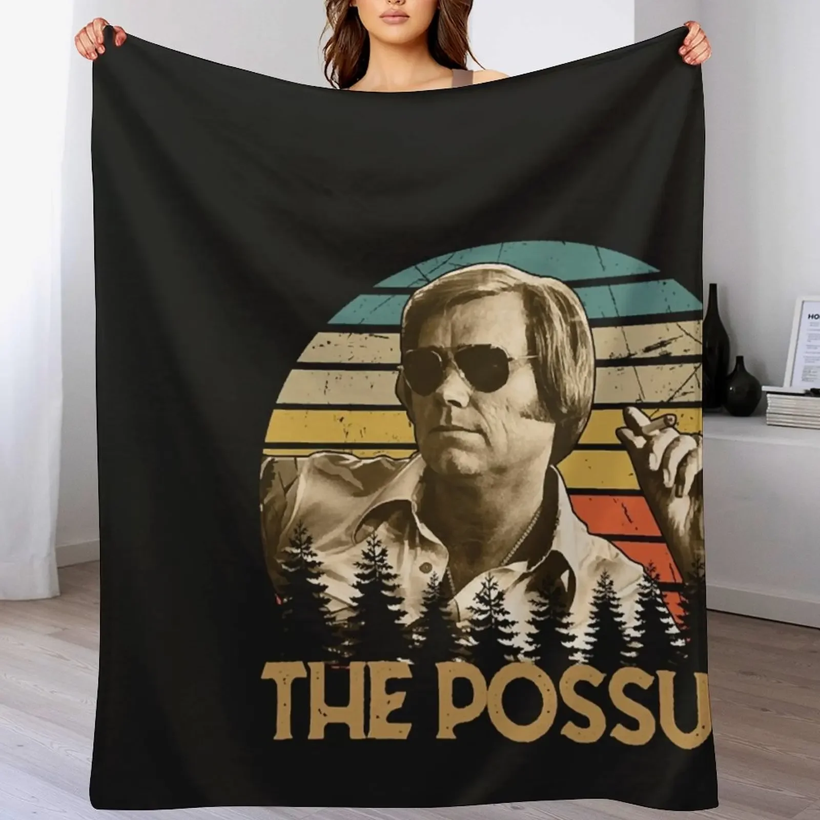 

Retro George Tees Jones Country Music - The Possum Love Gift T-Shirt Throw Blanket Large Luxury Picnic Blankets