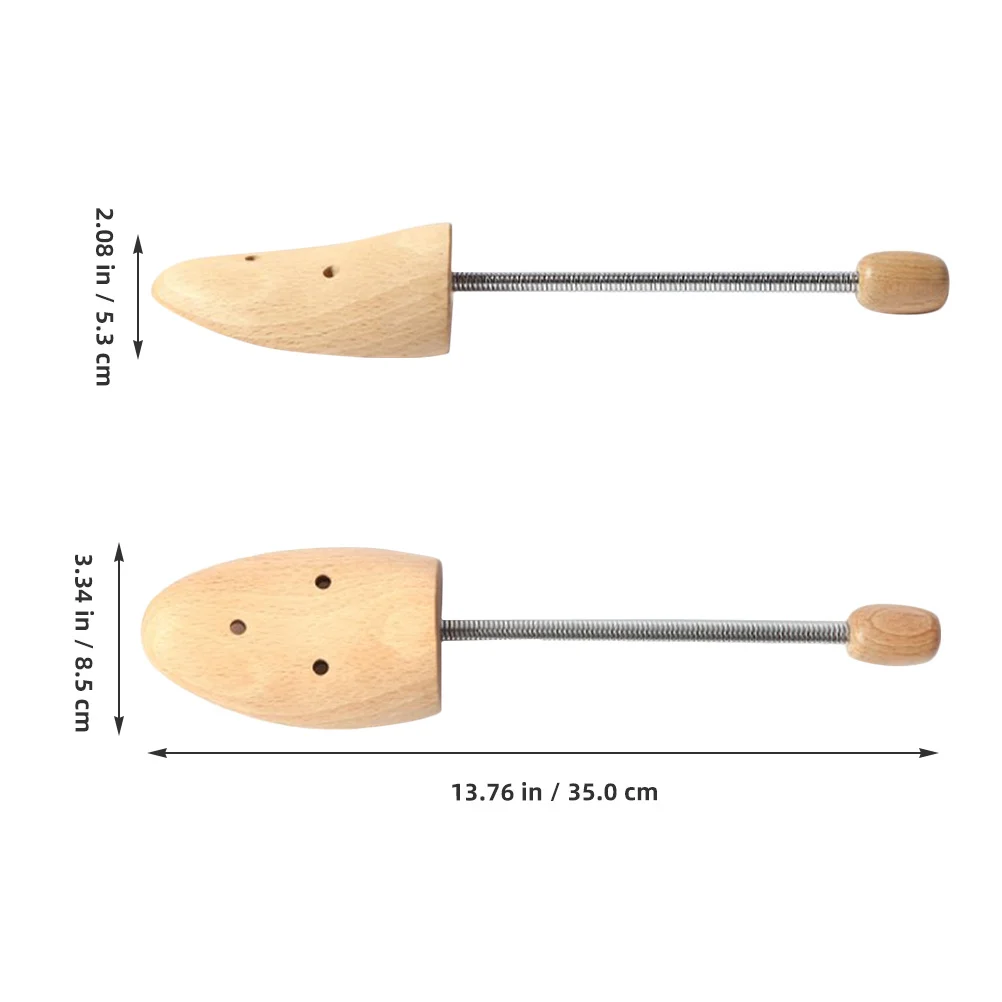 1pcs 1 Pair Adjustable Wooden Shoe Stretcher For Men Women Sneakers Boots Wide Feet Spring Shaper Expander Support Tool