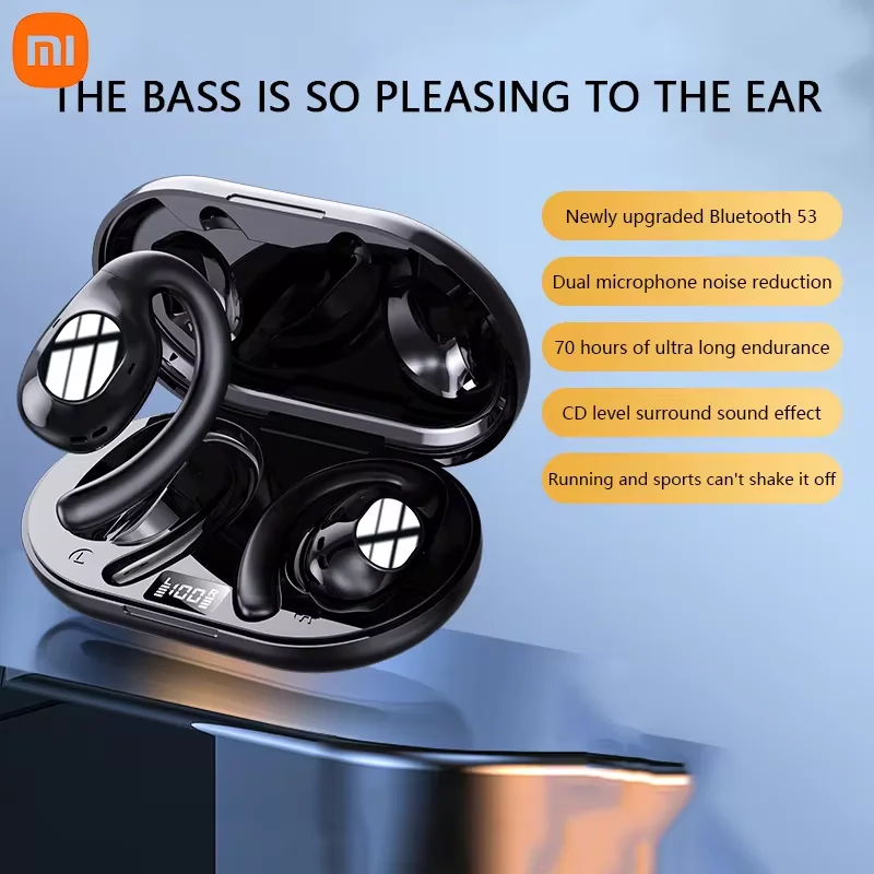 

XIAOMI i68 Wireless Earbuds Open Ear Bluetooth5.3 Headphone EarHooks Bone Conduction Earphones Sports Gaming Headset With Mic