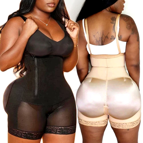 Moldeadores de cuerpo completo, levantador de glúteos, Fajas Colombianas, Fajas adelgazantes, bragas de Control de barriga, entrenador de cintura