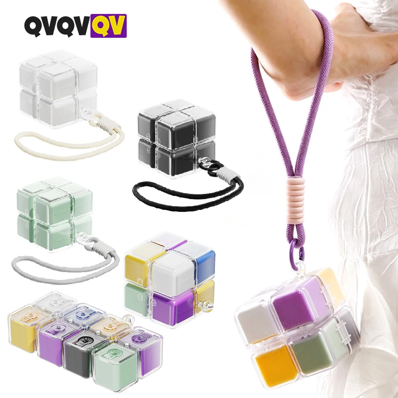 1PCS Daily Pill Organizer with 8 Compartments - Perfect Weekly Pill Case Waterproof Pill Box for Daily Vitamins and Medicine