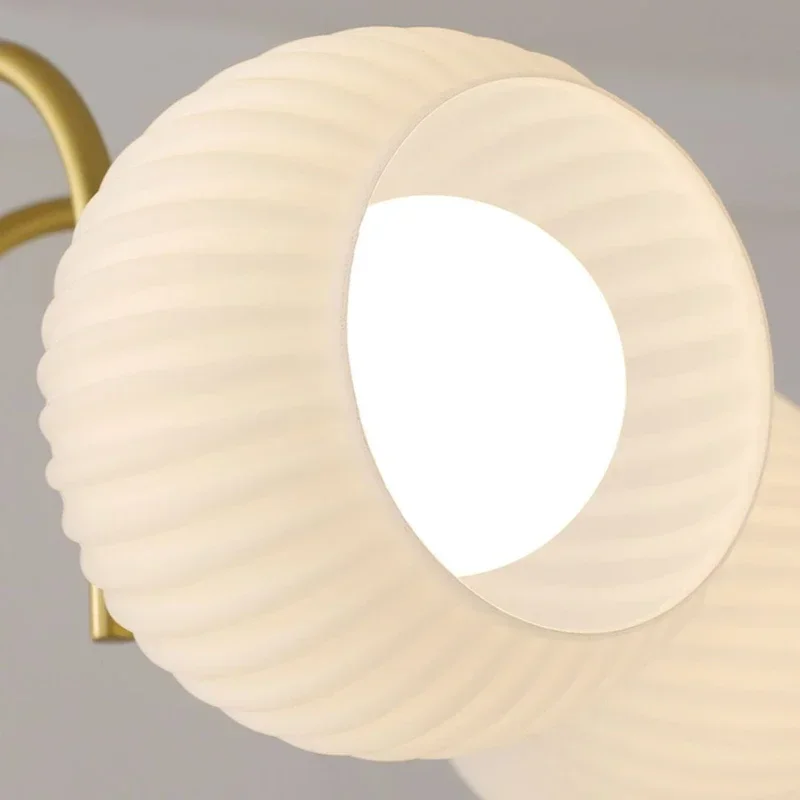 SANDYHA Elegant Walnut Wood French Pendant Light for Kitchen Island Dining Table Living Room Bedside Stylish Home Lighting