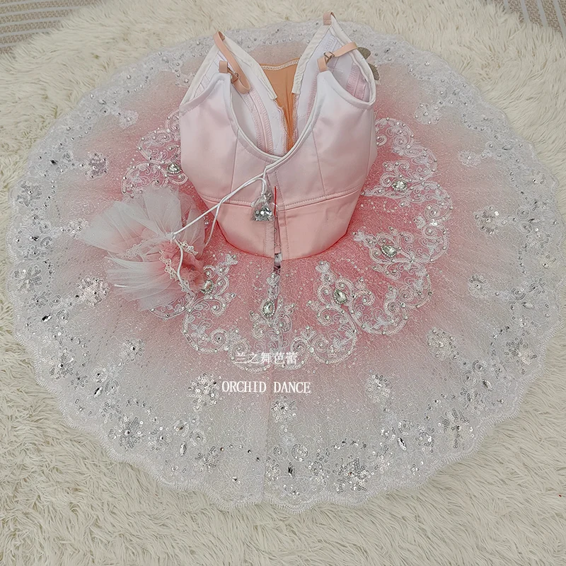 BT01255 Tamanho personalizado profissional cor personalizada crianças meninas mulheres adultos trajes tutu de balé rosa