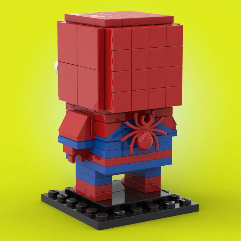 MOC building block square series mosaic building block toy 36264 Spider-Man set