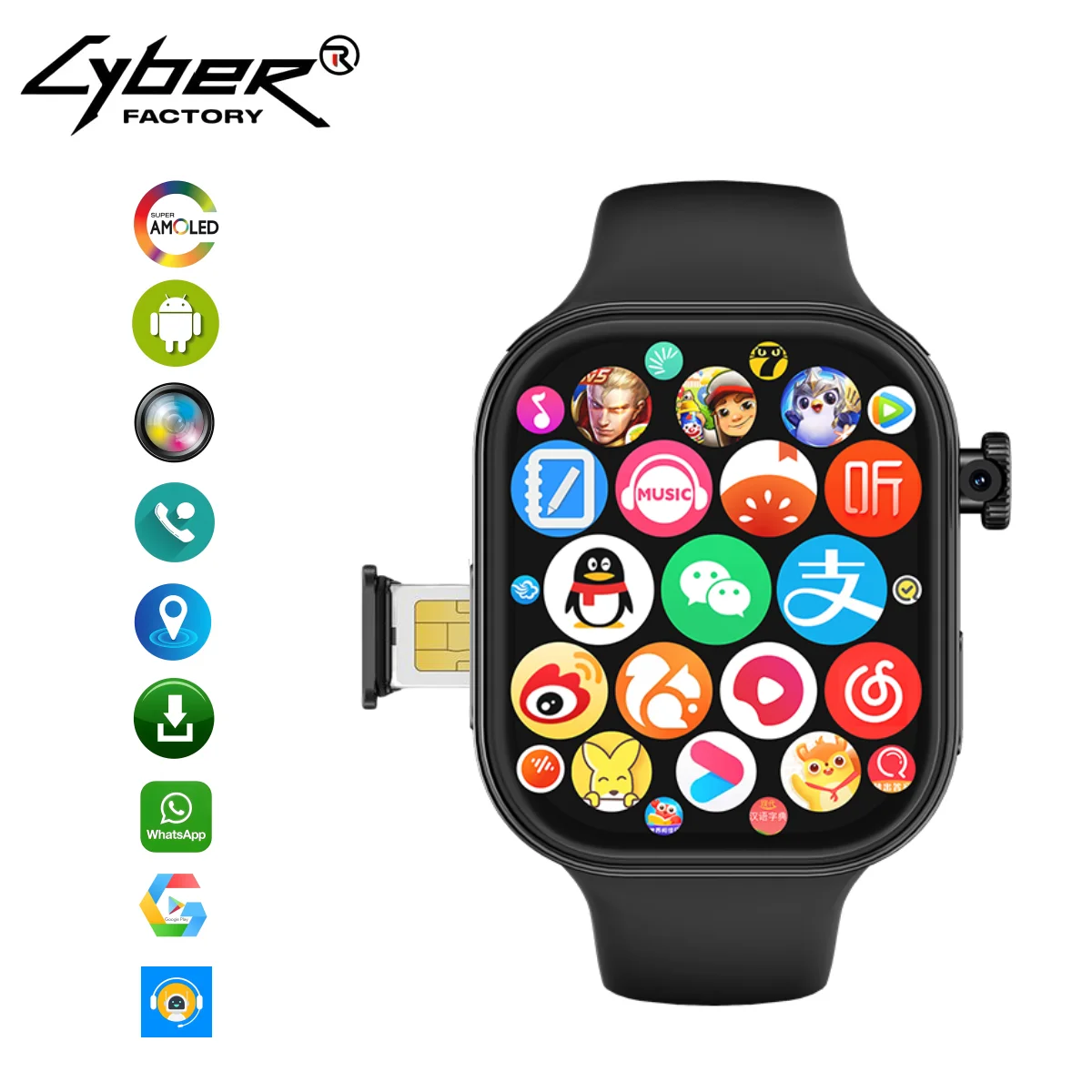 

2025 Новые Смарт-часы VP99 4G Android 4G/5G LTE Sim-карта GPS WIFI AI Голосовая связь НОВЫЙ Смарт-часы Поворотная камера 128 ГБ 256 ГБ