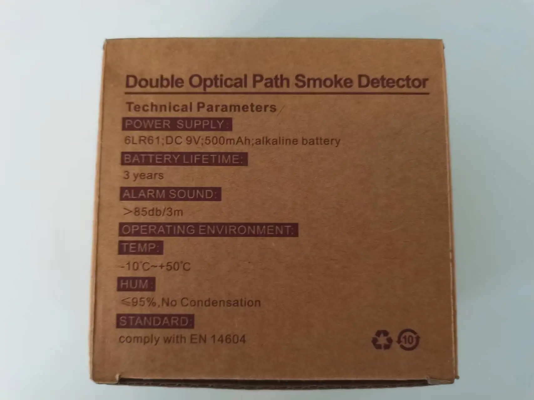 WiFi Smoke Detector de fumaça, Wi-Fi Alarme