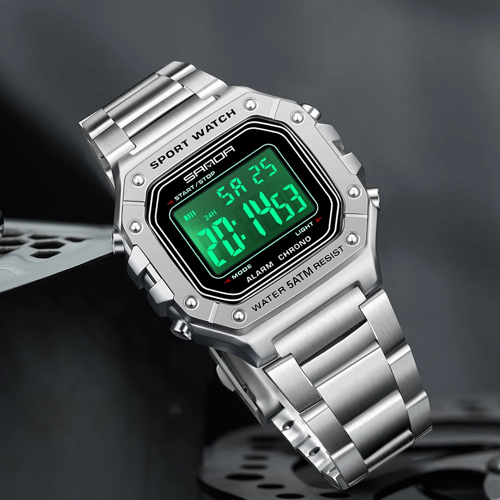 Montre numérique pour homme SA - Men'S Accessories Display avis et prix