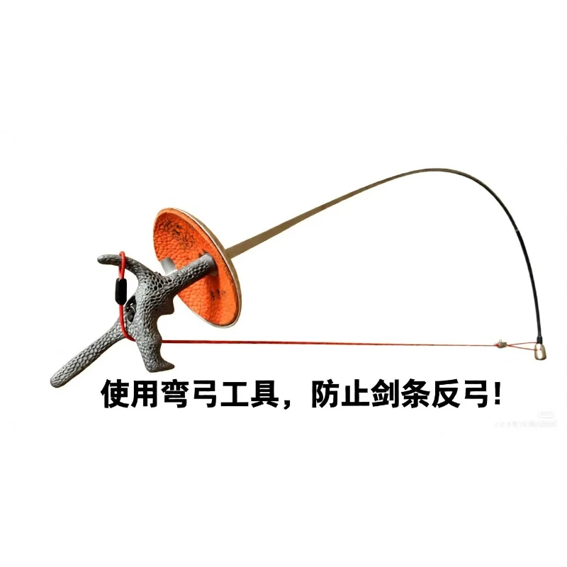 Fencing Sword Strip Repair Tool Set, Bow Bending & Pulling Jig for Sword Blade Shaping, Conductive Wire Gluing  Forming Tool