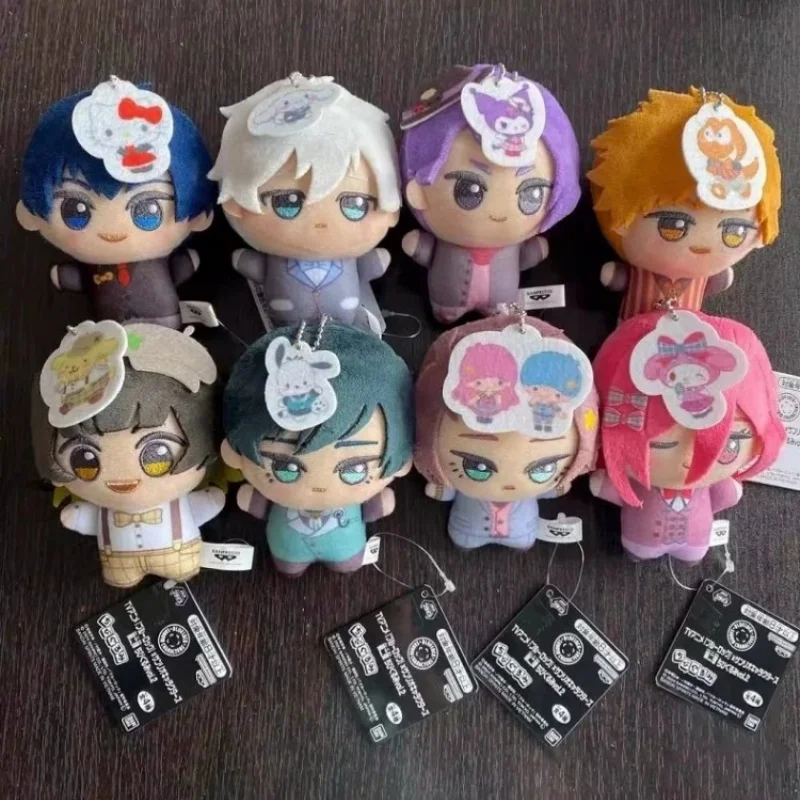 

Аутентичный Bandai аниме мультфильм Blue Lock Isagi Yoichi Nagi Seishiro Mikage Reo Rin Itoshi плюшевый брелок милая кукла кулон подарки