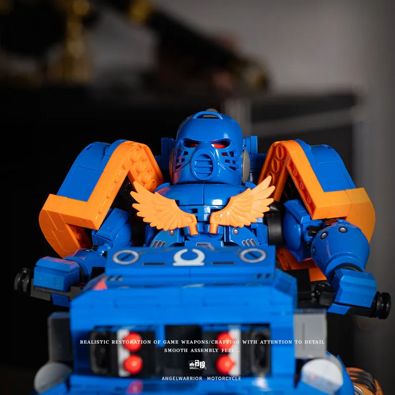 EM ESTOQUE Blocos de Montagem de Motocicleta Técnicos MOC, Modelos de Robôs, Brinquedos DIY para Meninos, Conjunto de Presentes de Natal